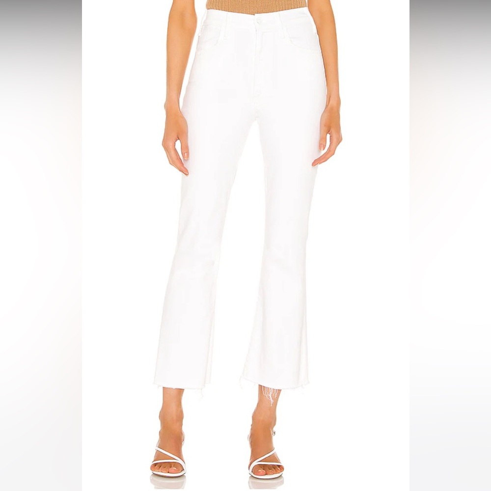 Mother Hustler Ankle Fray Jean
